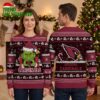 Arizona Cardinals Grinch Santa Hat Ugly Christmas Sweater 1 arizona cardinals grinch santa hat ugly christmas sweater
