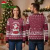 Arizona Cardinals Santa On Chimney Ugly Christmas Sweater 1 arizona cardinals santa on chimney ugly christmas sweater