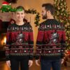 arizona diamondbacks jack skellington baseball bat ugly christmas sweater