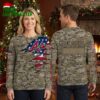 Atlanta Braves Camouflage American Flag Custom Name Ugly Christmas Sweater 2 atlanta braves camouflage american flag custom name ugly christmas sweater