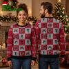 Atlanta Falcons Checkered Logo Ugly Christmas Sweater 1 atlanta falcons checkered logo ugly christmas sweater