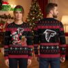 Atlanta Falcons Santa Claus Gift Sack Ugly Christmas Sweater 1 atlanta falcons santa claus gift sack ugly christmas sweater