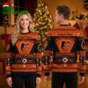 Baltimore Orioles Bird Mascot Custom Name Ugly Christmas Sweater 2 baltimore orioles bird mascot custom name ugly christmas sweater