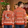 baltimore orioles grateful skull ugly christmas sweater
