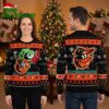 Baltimore Orioles Grinch Stealing Christmas Lights Ugly Christmas Sweater 1 baltimore orioles grinch stealing christmas lights ugly christmas sweater
