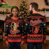 Baltimore Orioles Grinch Wearing Santa Hat Ugly Christmas Sweater 2 baltimore orioles grinch wearing santa hat ugly christmas sweater