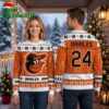 Baltimore Orioles Oriole Bird Mascot Snowflake Sweater Ugly Christmas Sweater 1 baltimore orioles oriole bird mascot snowflake sweater ugly christmas sweater