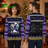 baltimore ravens santa claus dancing ho ho ho ugly christmas sweater