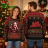 Black Sabbath Ozzy Osbourne Portrait And Band Logo Ugly Christmas Sweater 1 black sabbath ozzy osbourne portrait and band logo ugly christmas sweater