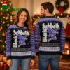 Black Sabbath Purple Winged Demon Ugly Christmas Sweater 2 black sabbath purple winged demon ugly christmas sweater