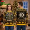 Boston Bruins Christmas Tree With Hockey Ornaments Ugly Christmas Sweater 2 boston bruins christmas tree with hockey ornaments ugly christmas sweater