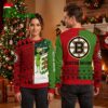 Boston Bruins Grinch And Scooby-doo Ugly Christmas Sweater 2 boston bruins grinch and scooby doo ugly christmas sweater