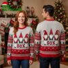 Boston Red Sox Three Christmas Gnomes White Ugly Christmas Sweater 2 boston red sox three christmas gnomes white ugly christmas sweater