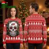 Carolina Hurricanes Floral Sugar Skull Ugly Christmas Sweater 2 carolina hurricanes floral sugar skull ugly christmas sweater