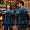 Carolina Panthers Football Field Custom Name And Number Ugly Christmas Sweater 2 carolina panthers football field custom name and number ugly christmas sweater