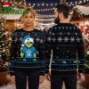 Carolina Panthers Grinch Sarah 14 Football Jersey Ugly Christmas Sweater 1 carolina panthers grinch sarah 14 football jersey ugly christmas sweater