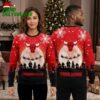 Chicago Bulls Bull Santa Sleigh Custom Name Ugly Christmas Sweater 1 chicago bulls bull santa sleigh custom name ugly christmas sweater