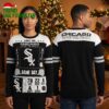 chicago white sox game day ticket ugly christmas sweater