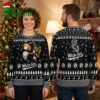 chicago white sox retro cartoon batter snowflake ugly christmas sweater