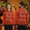 cleveland browns mickey mouse football player ugly christmas sweater