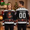 Cleveland Browns Skeleton Football Player Custom Name Ugly Christmas Sweater 1 cleveland browns skeleton football player custom name ugly christmas sweater