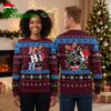 Colorado Avalanche Mickey Mouse Christmas Characters Ugly Christmas Sweater 1 colorado avalanche mickey mouse christmas characters ugly christmas sweater