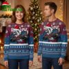 Colorado Avalanche Santa Hat Yeti Mascot Custom Name Ugly Christmas Sweater 2 colorado avalanche santa hat yeti mascot custom name ugly christmas sweater