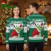 dallas stars grinch playing hockey ugly christmas sweater