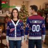 Detroit Red Wings Reindeer Pattern Custom Name And Number Ugly Christmas Sweater 1 detroit red wings reindeer pattern custom name and number ugly christmas sweater