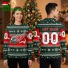 Detroit Red Wings Winged Wheel Reindeer Custom Name And Number Ugly Christmas Sweater 2 detroit red wings winged wheel reindeer custom name and number ugly christmas sweater