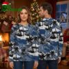 detroit tigers snowy tropical beach palm tree ugly christmas sweater