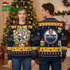 Edmonton Oilers Grinch Santa Hat Ugly Christmas Sweater 1 edmonton oilers grinch santa hat ugly christmas sweater