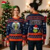 Edmonton Oilers Grinch Wearing Santa Hat Ugly Christmas Sweater 1 edmonton oilers grinch wearing santa hat ugly christmas sweater