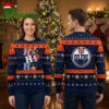 Edmonton Oilers Stacked Christmas Characters Ugly Christmas Sweater 2 edmonton oilers stacked christmas characters ugly christmas sweater