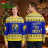 golden state warriors draymond green 23 dancing bear ugly christmas sweater