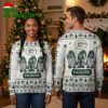green bay packers christmas gnome trio ugly christmas sweater