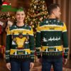 Green Bay Packers Custom Name And Number Football Player Ugly Christmas Sweater 1 green bay packers custom name and number football player ugly christmas sweater