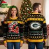 Green Bay Packers Dabbing Santa Logo Ugly Christmas Sweater 1 green bay packers dabbing santa logo ugly christmas sweater