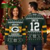Green Bay Packers G Logo Custom Name And Number Ugly Christmas Sweater 2 green bay packers g logo custom name and number ugly christmas sweater