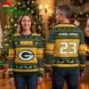Green Bay Packers Personalized Custom Name And Number G Logo Ugly Christmas Sweater 1 green bay packers personalized custom name and number g logo ugly christmas sweater