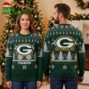Green Bay Packers Reindeer Snowflake Logo Ugly Christmas Sweater 1 green bay packers reindeer snowflake logo ugly christmas sweater