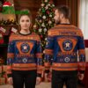 houston astros 1962 retro custom name ugly christmas sweater