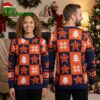 Houston Astros Checkerboard Logo Snowflake And Christmas Tree Ugly Christmas Sweater 2 houston astros checkerboard logo snowflake and christmas tree ugly christmas sweater