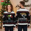 Jacksonville Jaguars Custom Name Jaguar Santa Hat Ugly Christmas Sweater 1 jacksonville jaguars custom name jaguar santa hat ugly christmas sweater