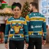 Jacksonville Jaguars Football Player Custom Name And Number Ugly Christmas Sweater 2 jacksonville jaguars football player custom name and number ugly christmas sweater