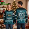Jacksonville Jaguars Jaguar Logo Custom Name And Number Ugly Christmas Sweater 1 jacksonville jaguars jaguar logo custom name and number ugly christmas sweater