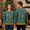 Jacksonville Jaguars Mickey Mouse Football Pattern Ugly Christmas Sweater 2 jacksonville jaguars mickey mouse football pattern ugly christmas sweater