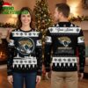 Jacksonville Jaguars Roaring Jaguar Custom Name Ugly Christmas Sweater 2 jacksonville jaguars roaring jaguar custom name ugly christmas sweater