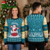 Jacksonville Jaguars Santa Coming Down Chimney Ugly Christmas Sweater 2 jacksonville jaguars santa coming down chimney ugly christmas sweater