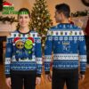 Kansas City Royals Groot And Grinch Santa Hats Ugly Christmas Sweater 2 kansas city royals groot and grinch santa hats ugly christmas sweater
